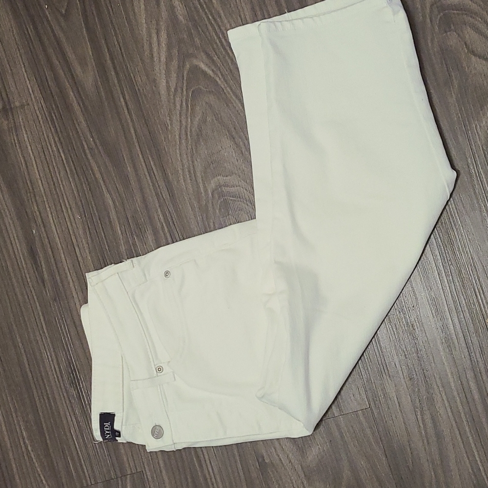 NYDJ White capri